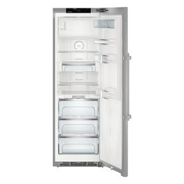 KBes 4374 Frigorifero Monoporta Allestimento Premium Capacita 344 Litri Classe energetica C 185 cm BioFresh LED Vano Congelatore 4 Stelle Silver