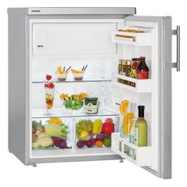 Liebherr TPesf 1714 Frigorifero da Tavolo Allestimento Comfort Capacita 120 Litri Classe energetica E 85 cm Vano Congelatore 4 Stelle Cassetti per Frutta e Verdura Silver