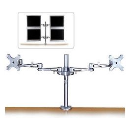40697 Supporto a Braccio per Doppio Monitor