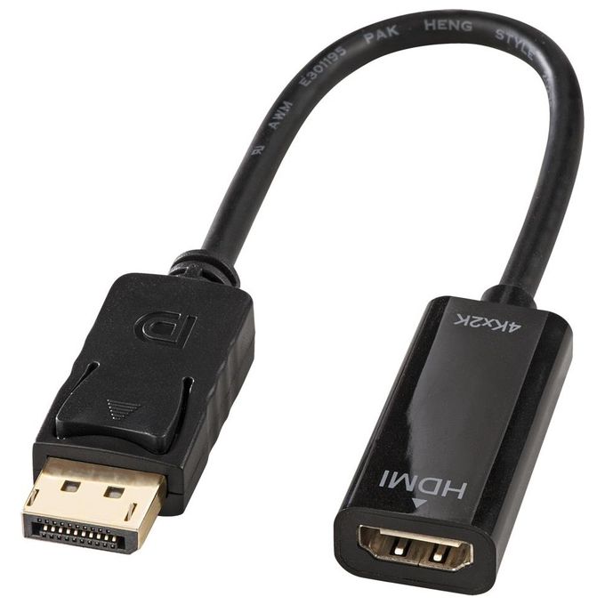 Lindy Adattatore Displayport a Hdmi 4k Passivo