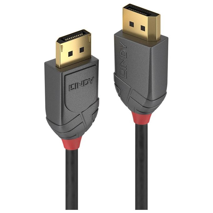 Lindy Cavo DisplayPort 1.4 Anthra Line 0.5mt