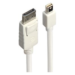 Cavo DisplayPort 1mt Mini DisplayPort Bianco