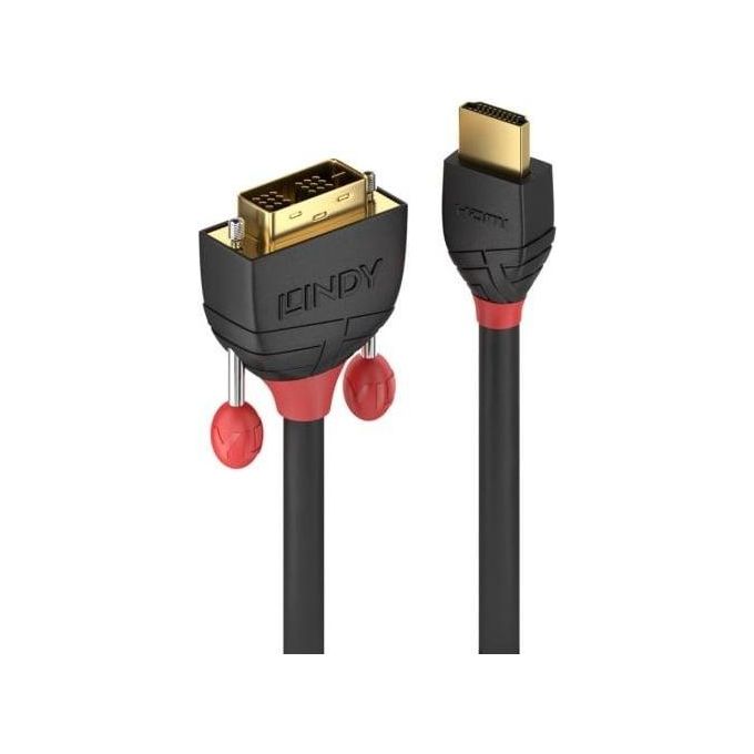 Lindy Cavo Hdmi a Dvd-D Black M/M 1mt