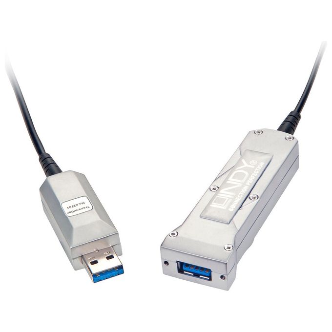 Lindy Cavo Ibrido Usb 3.0 50mt