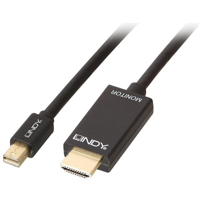 Lindy Cavo Mini Displayport a Hdmi 4K30 1mt