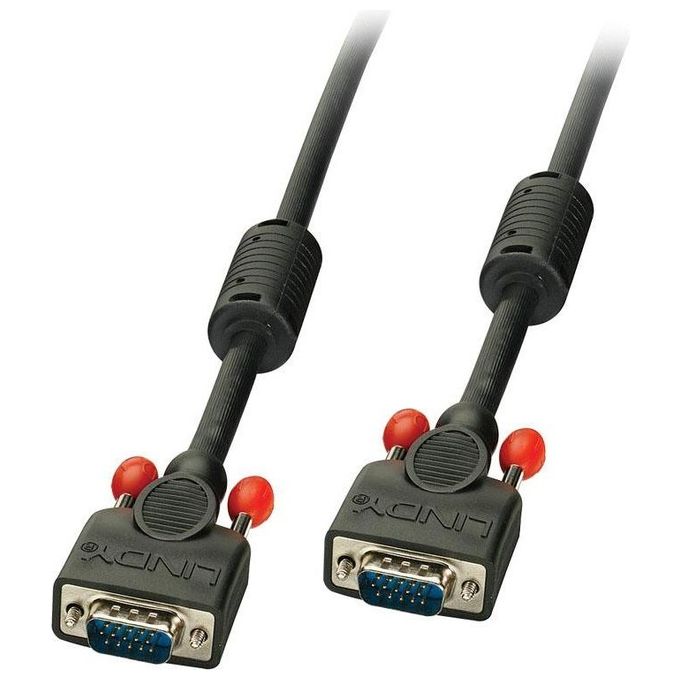 Lindy Cavo Monitor S-Vga Nero 7,5mt