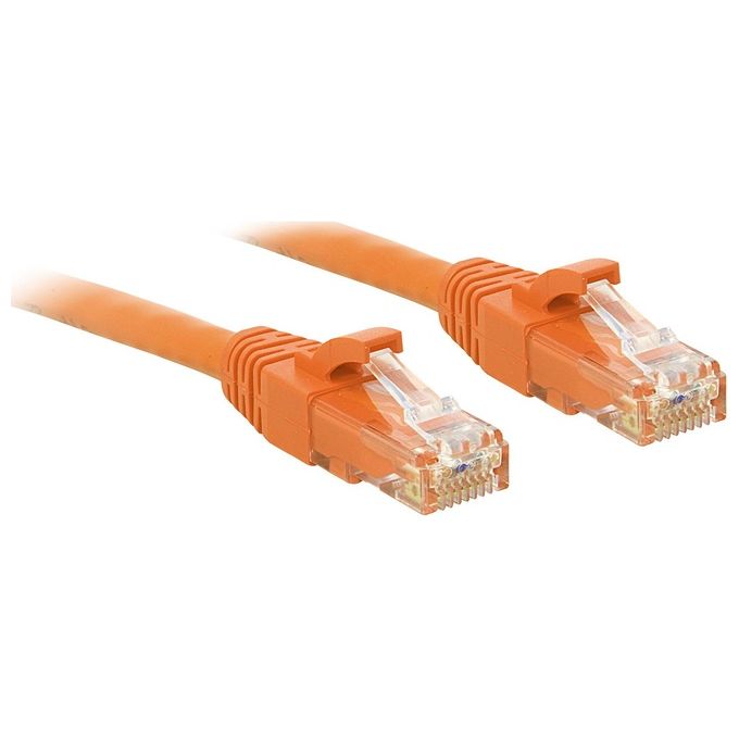 Lindy Cavo di Rete Cat.6 U/UTP Arancione 30mt
