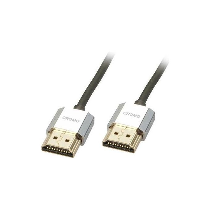 Lindy Cavo Slim Hdmi High Speed 2mt Cromo