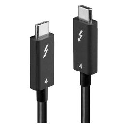 Cavo Thunderbolt 2mt 40 Gbit/s Nero