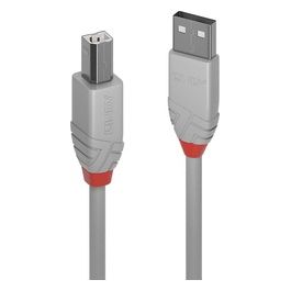 Cavo Usb 2.0 Tipo A a B Anthra Line 2mt