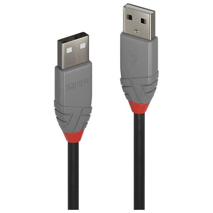 Lindy Cavo Usb 2.0 Tipo A Anthra 0.2mt