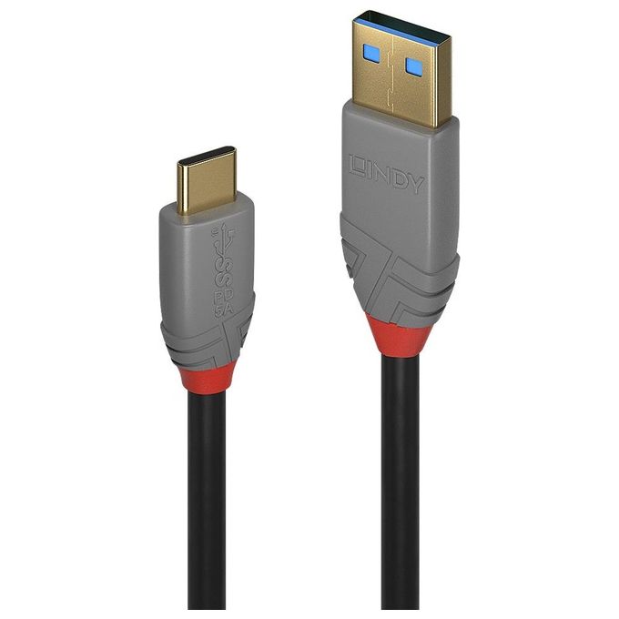 Lindy Cavo Usb 3.1 Tipo C a A Anthra Line con 5A 0,5mt
