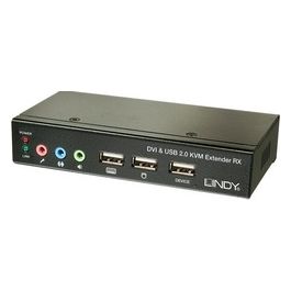 Lindy Extender Kvm Cat.6 Dvi Usb Audio