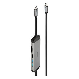 Micro Dock USB 3.2 Tipo C con Ricarica 60W