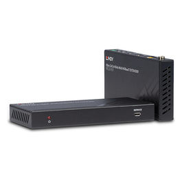 Moltiplicatore AV 4K UHD Trasmettitore e Ricevitore Nero