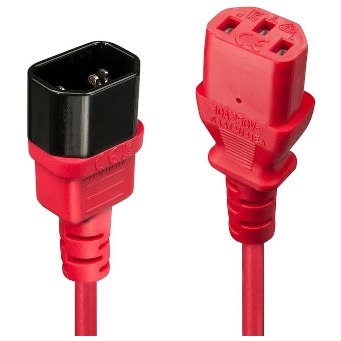 Lindy Prolunga IEC Rossa 2mt