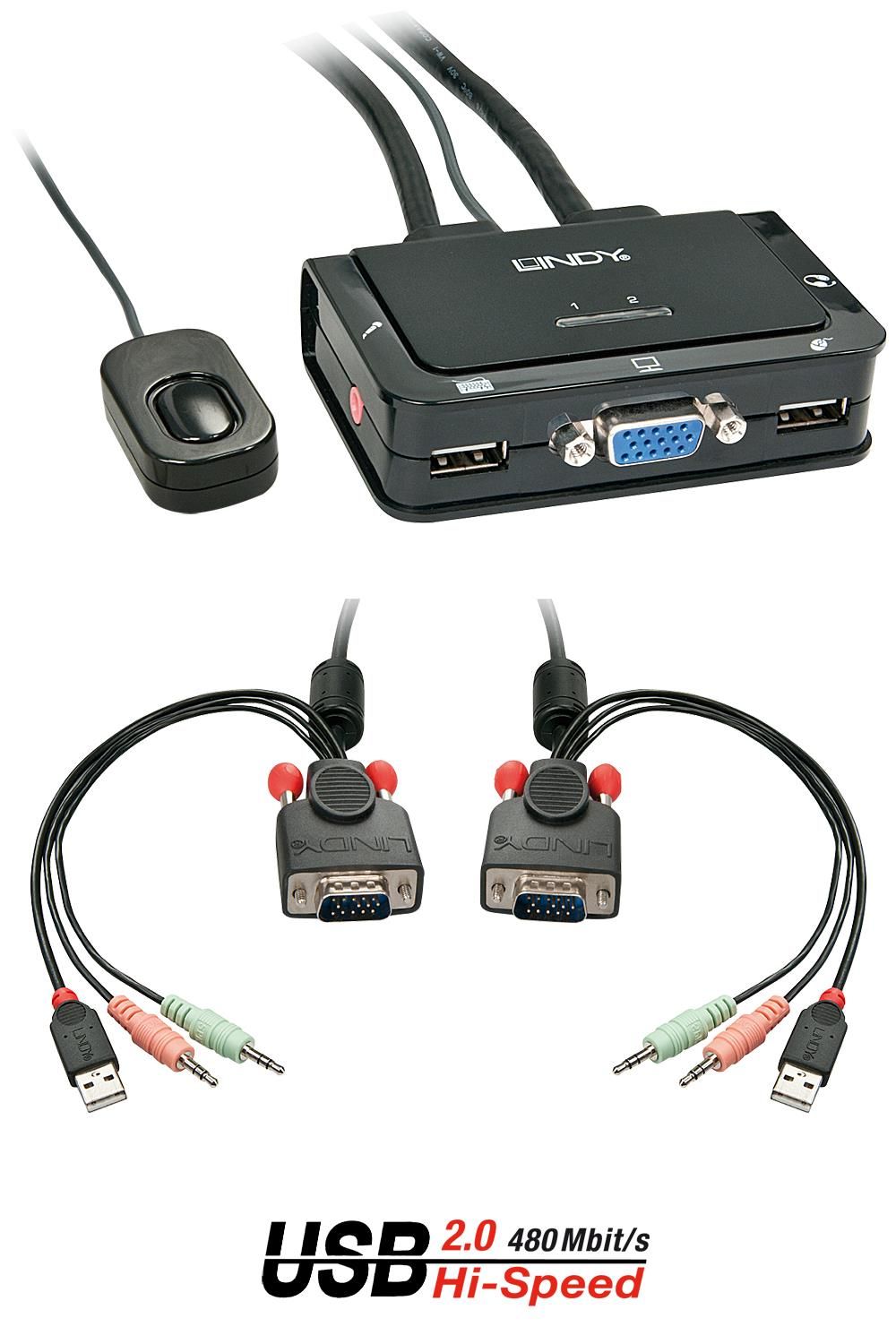 Lindy Switch Kvm Compact