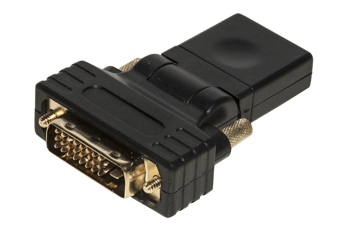 Adattatore DVI 24+1 Femmina ---> HDMI Maschio