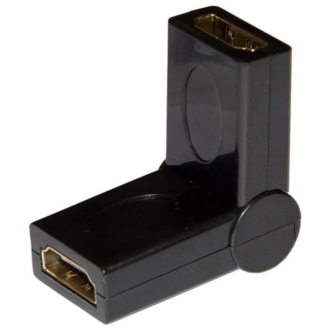 Link adattatore hdmi femmina - hdmi femmina inclinazione 180°