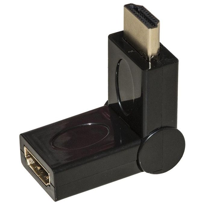 Link adattatore hdmi maschio - hdmi femmina connettore inclinabile