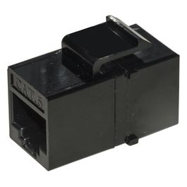 Link Adattatore Passante 2x8 Poli Rj45 Utp non Schermato cat.6 con Ganci per Pannelli