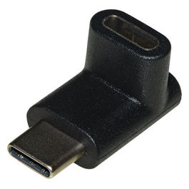 adattatore usb 2.0 c maschio/femmina 90° angolato alto/basso