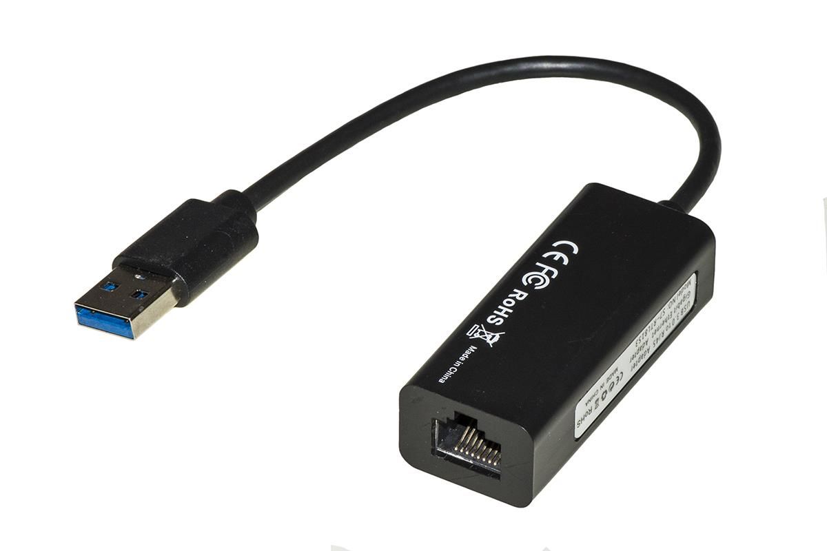 Adattatore da porta USB a Ethernet - Convertitore di trasferimento dati a  1000 Mbps
