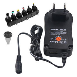 Alimentatore Universale Multispina 3-12 Volt 30 Watt con Connettore Usb 5 Volt 2.1a