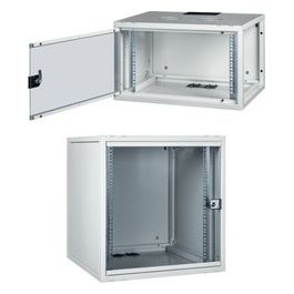 Armadio Rack 19" 15u Profondita 450mm da Assemblare Grigio Disassemblato Serie Eavi