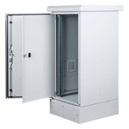 Armadio Rack 19" 24U Protezione Ip65 Misure 600x1434x650mm con Base 200mm