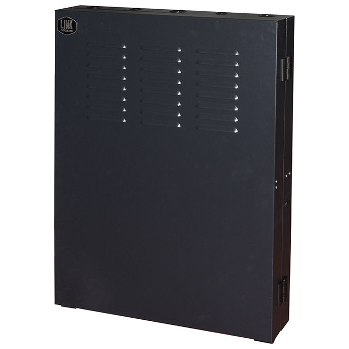 Link Armadio Rack 19'' da Muro Verticale 2U Nero