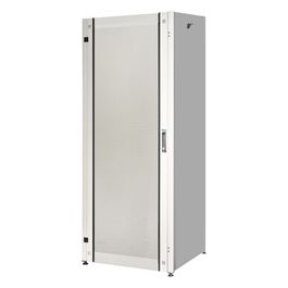 Armadio Rack per Reti 19" 42U 2002x600x800 Colore Grigio Porta Traforata Serie Eavi