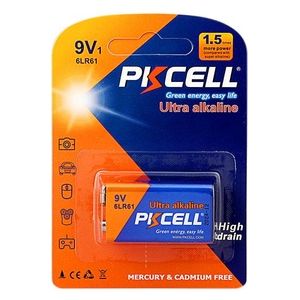 Pkcell batteria alcalina 9v 6LR61