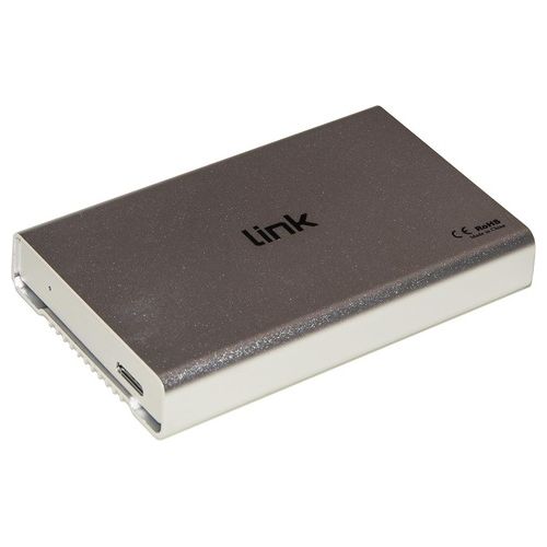 Link Box Esterno Usb 3.0 per Hdd Sata 2,5" fino a 12,5mm di Spessore