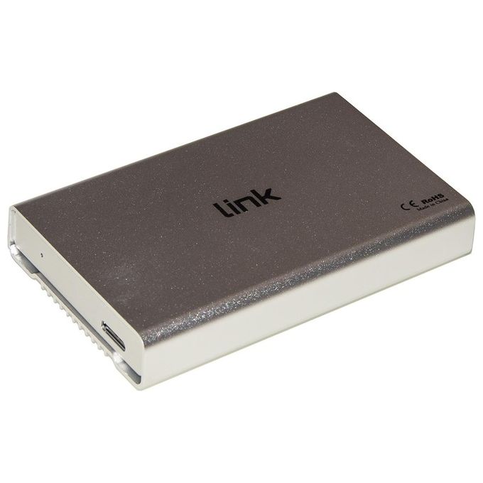 Link Box Esterno Usb 3.0 per Hdd Sata 2,5" fino a 12,5mm di Spessore