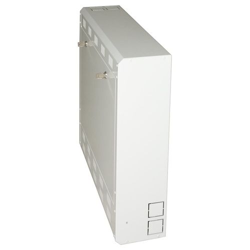 Box a Muro Dvr/Nvr 2 Serrature con Ripiano Apribile 580x600x160mm