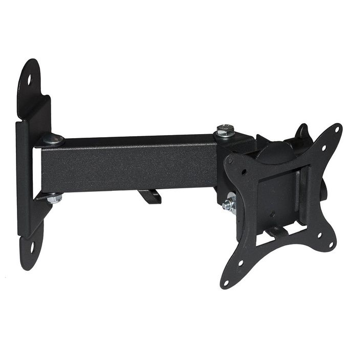 Link braccio a muro con 2 snodi per tv led-lcd da 13 a 37 fino a 15kg e vesa 100x100