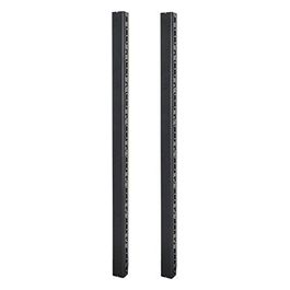 Link canalina passacavi verticale armadi Link 42u larghi 800 mm colore nero