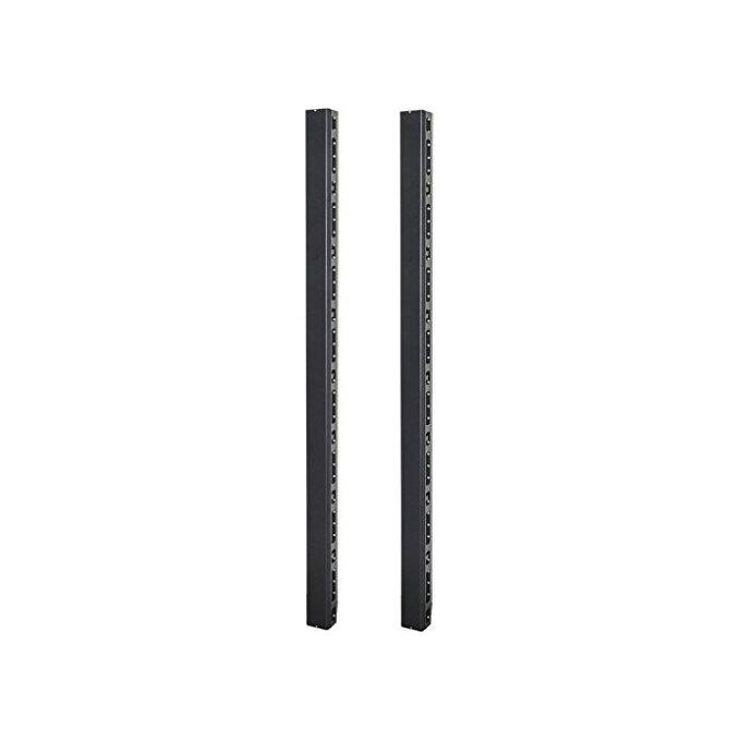 Link canalina passacavi verticale armadi Link 42u larghi 800 mm colore nero