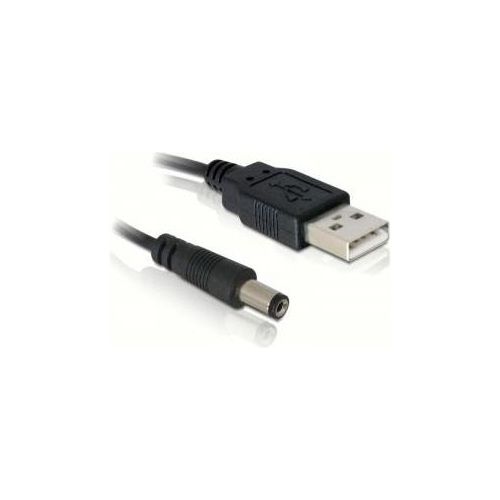 Link Cavo Alimentazione Usb Connettore Dc 5.5 x 2.1mm 1mt