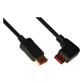 Cavo di Connessione Displayport 1.4 8k 18mt Connettore Angolato a Destra
