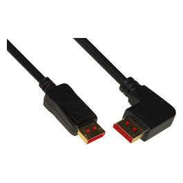 Cavo di Connessione Displayport 1.4 8k 18mt Connettore Angolato a Sinistra