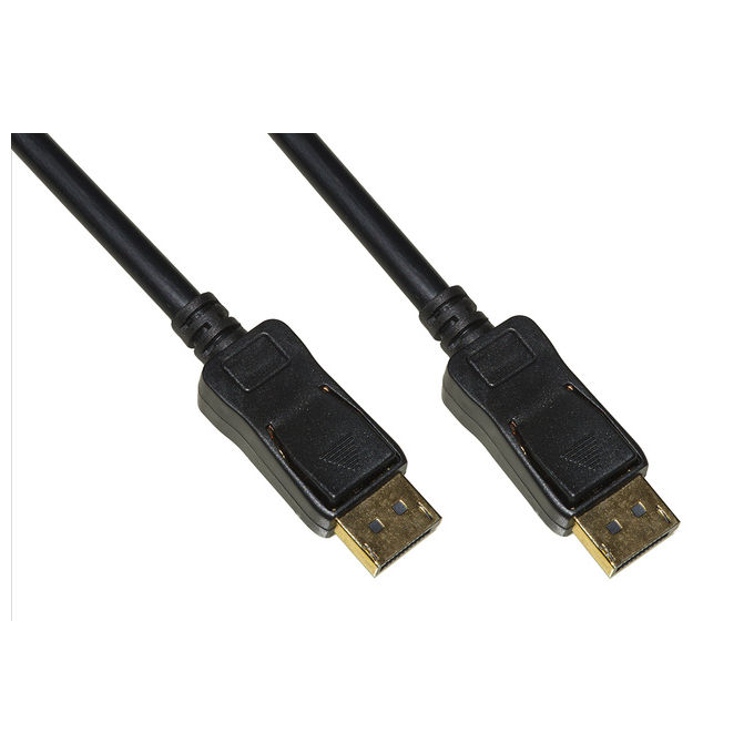 Link Cavo Displayport 1.4 Ultra Hd 8Kx4K 60hz 32.4Gbps Maschio/Maschio 3mt