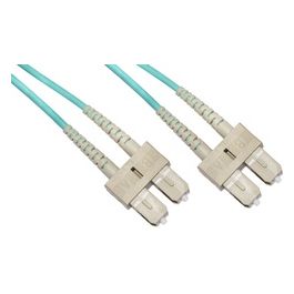 Link cavo fibra ottica sc a sc multimode duplex om3 50/125 mt.1