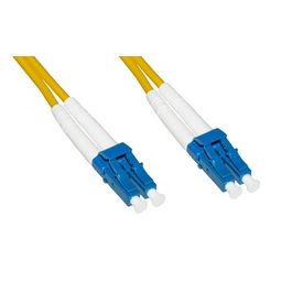 Link cavo fibra ottica lc a lc singlemode duplex 9/125 mt.2