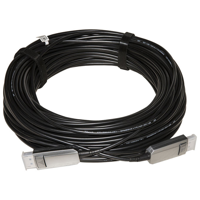 LINK cavo fibra ottica attivo aoc displayport 1.4 8k@60hz 32gbps hdcp hdr mt 15