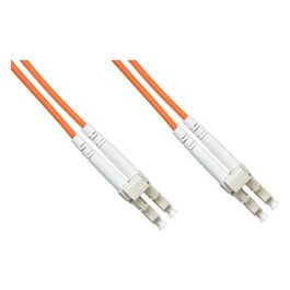 Link cavo fibra ottica lc a lc multimode duplex om2 50/125 mt.3