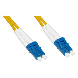 LINK cavo fibra ottica lc a lc singlemode duplex 9/125 mt 10 bending insensitive lszh