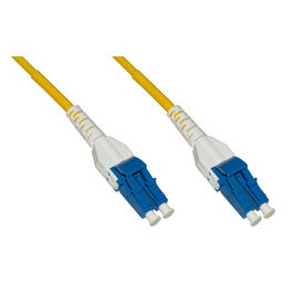 LINK cavo fibra ottica lc a lc singlemode duplex  9/125 mt.1 uniboot