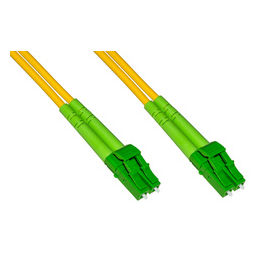 Link cavo fibra ottica apc lc a apc lc singlemode duplex  mt.10